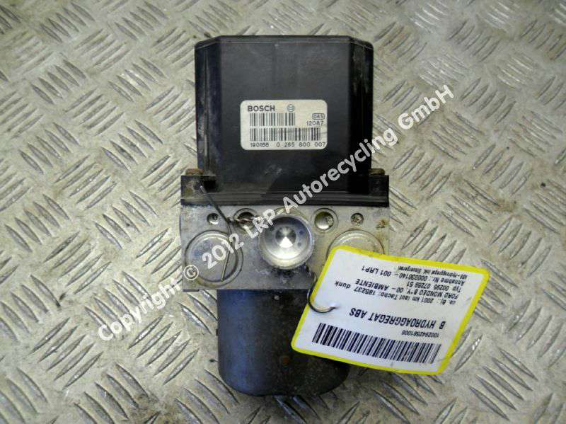 Ford Mondeo 3 Turnier original ABS Hydroaggregat 1S712M110AE 0265222015 BJ2001